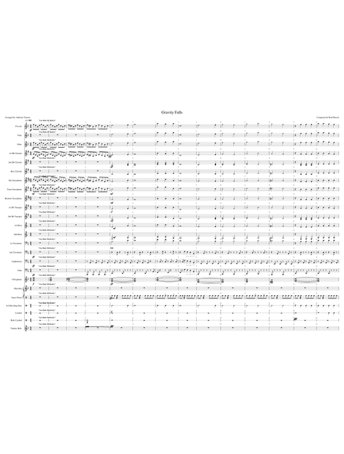Gravity Falls - Band Arrangement (Update #2)