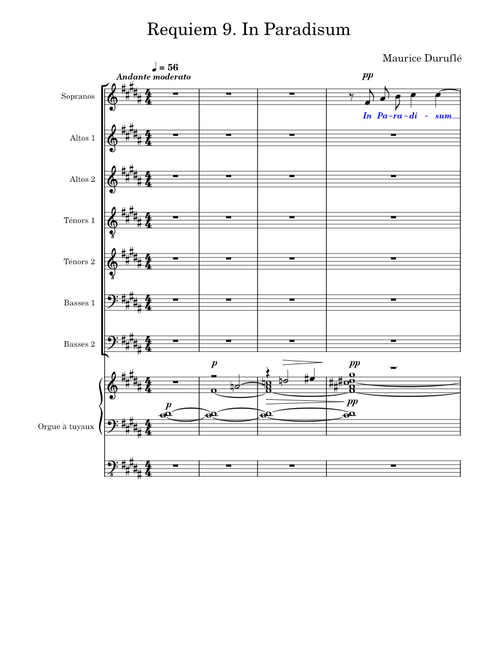 Requiem 9. In Paradisum – Maurice Duruflé