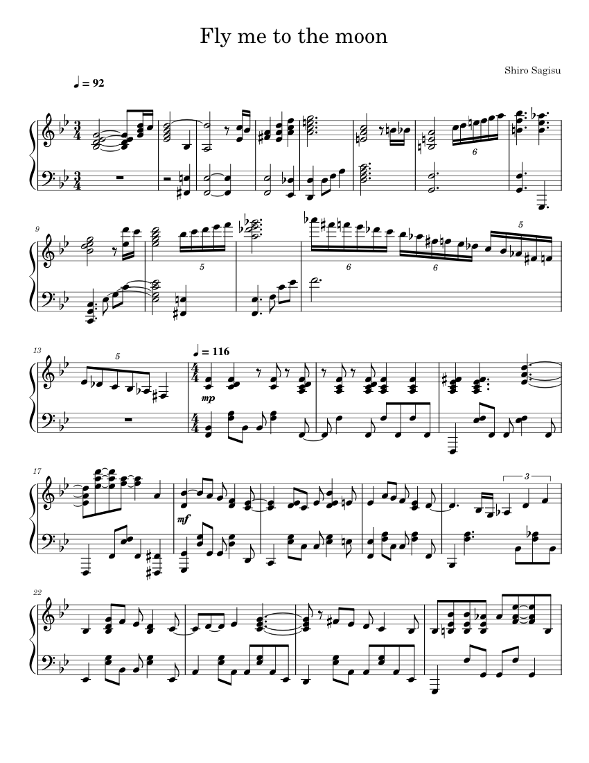 Fly_Me_To_The_Moon - piano tutorial