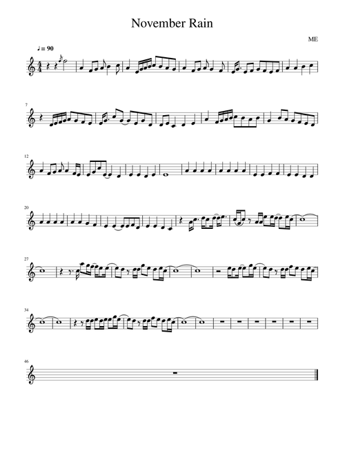 November Rain