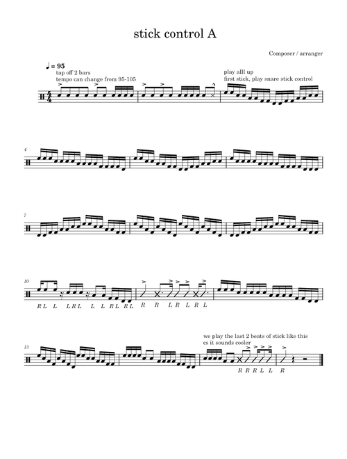 stick control A – holyfrogert
