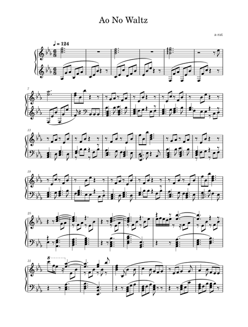 Ao no Waltz – Eve Ao No Waltz