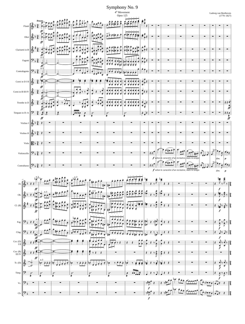 Symphony No. 9, 4th Movement