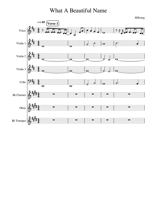 What A Beautiful Name (FULL) - Hillsong