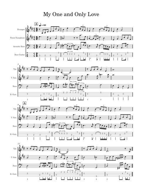 My one and only love – Frank Sinatra