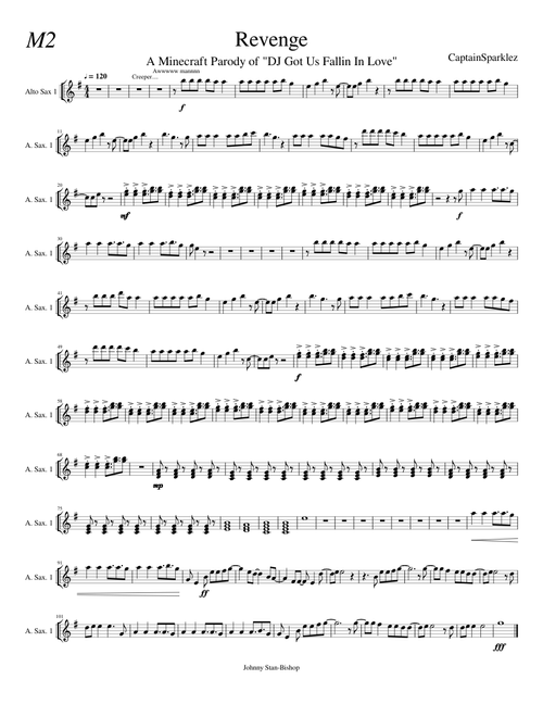 Revenge Minecraft Alto Sax 1