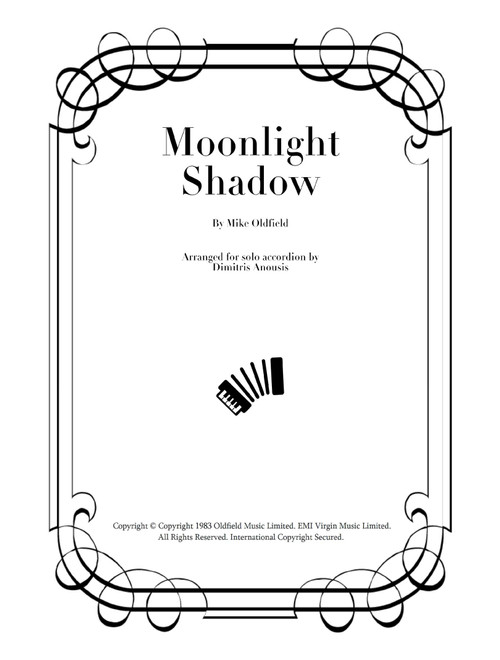 Moonlight Shadow (Arr. Dimitris Anousis) - Mike Oldfield (Accordion)