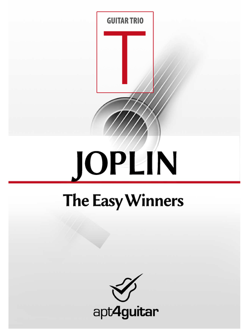 The Easy Winners (Arr. Roberto García) - Scott Joplin (Guitar Ensemble)