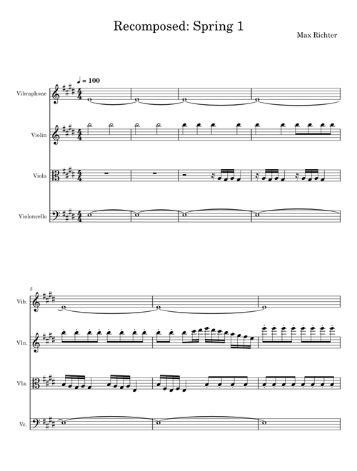 Winter 1 - Recomposed : Vivaldi's Four Seasons - Max Richter