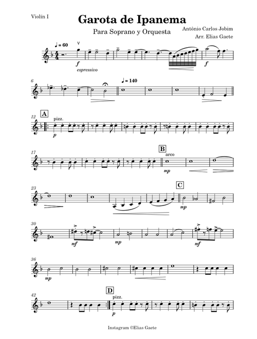 The Girl From Ipanema - Antônio Carlos Jobim