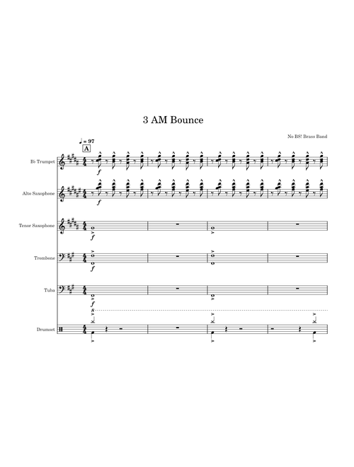 3 AM Bounce – No BS Brass Band