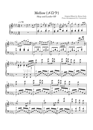 試奏に伴う料金　shate malno Mellow | Keina Suda (Skip and Loafer OP) (Saxophone Quintet