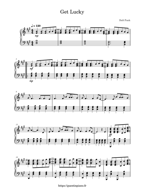 Get Lucky - Daft Punk