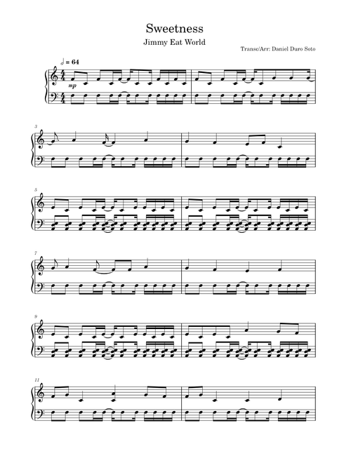 Sweetness – Jimmy Eat World