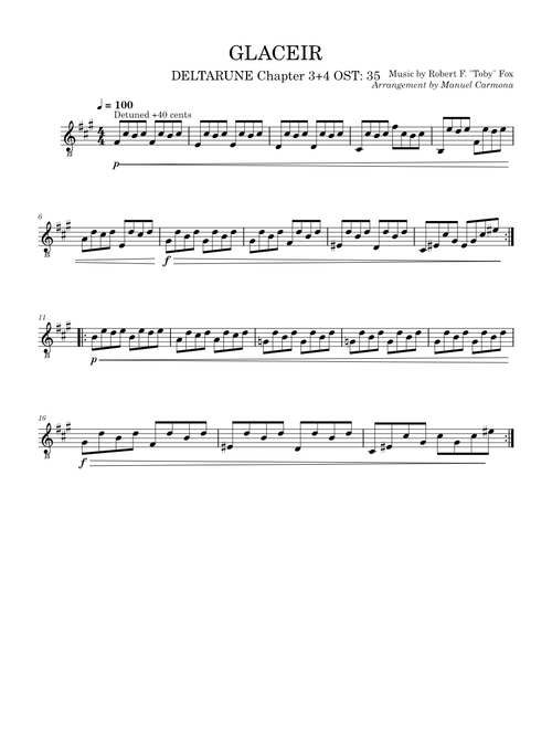 GLACEIR - DELTARUNE Chapter 3
