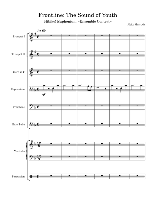 Frontline: The Sound of Youth (Hibike! Euphonium Contest OVA)