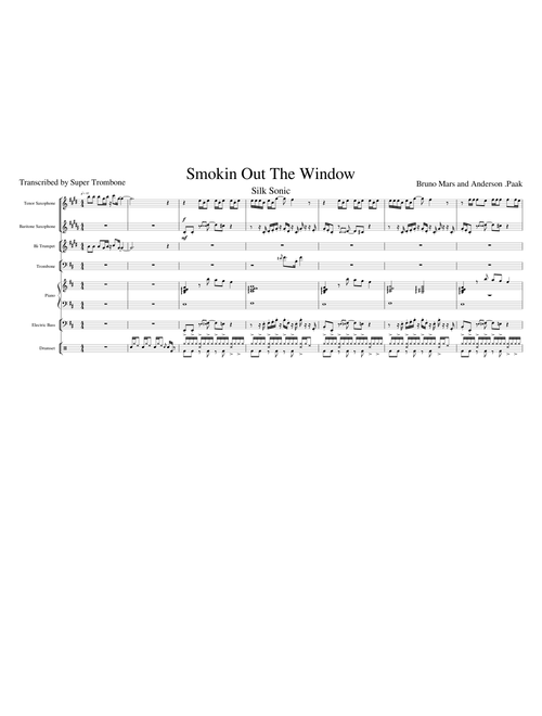 Smokin Out The Window – Silk Sonic