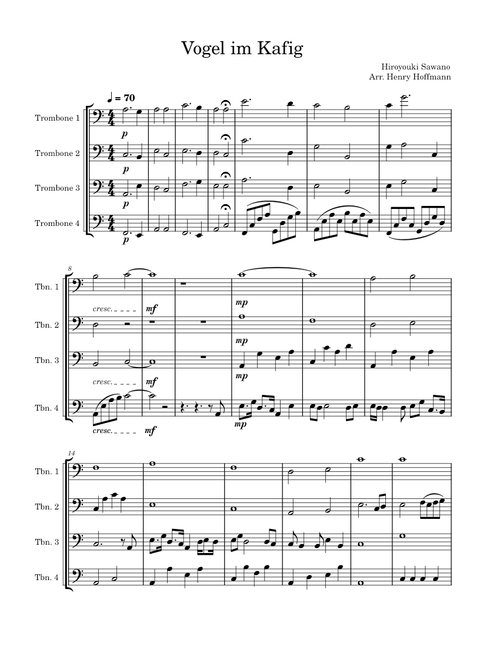 Vogel Im Kafig – Hiroyuki Sawano