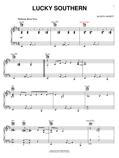 Lucky Southern - Keith Jarrett (Piano Solo)