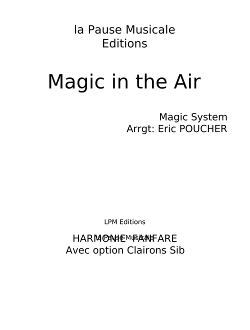 Magic in the Air - Magic System