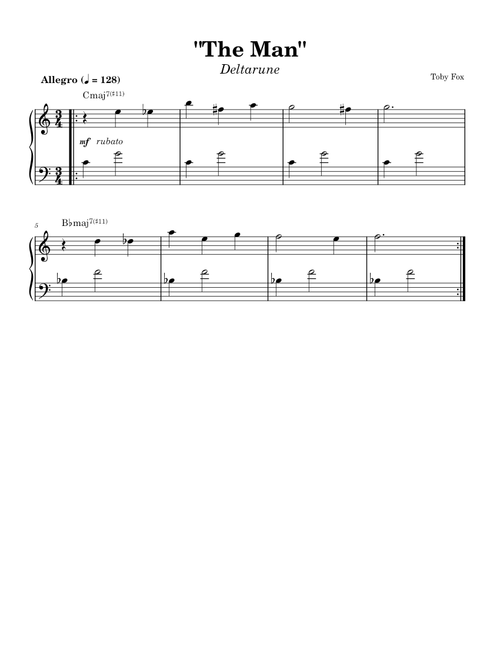 Man.ogg – Toby Fox (Deltarune)