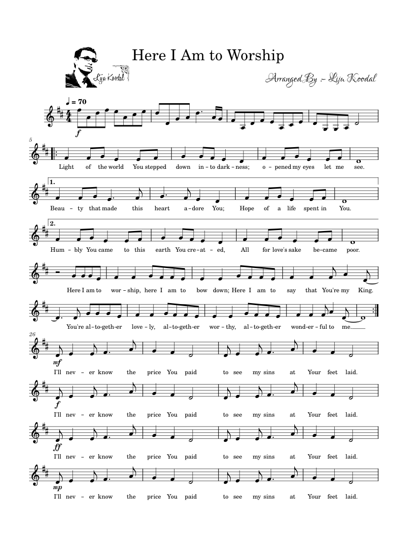 here-i-am-to-worship-violin-sheet-music-for-violin-solo-musescore