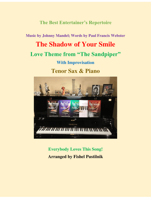 The Shadow Of Your Smile (Arr. Fishel Pustilnik) - Johnny Mandel (Instrumental Duet and Piano)