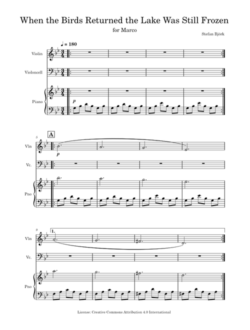 When the Birds Returned the Lake Was Still Frozen – Stefan Björk