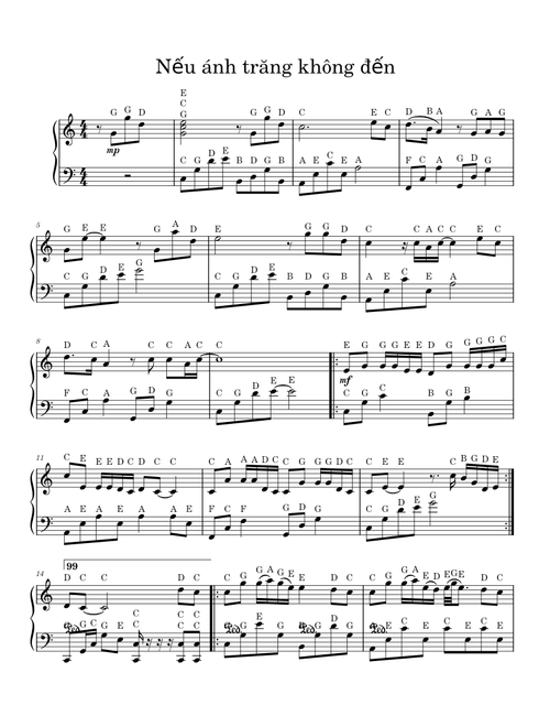Nếu ánh trăng không đến