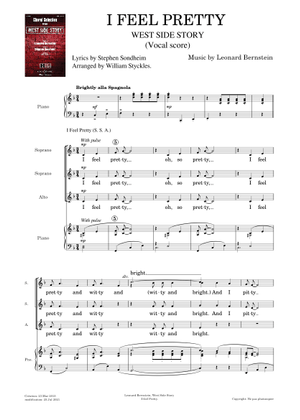 West Side Story Selections – Leonard Bernstein Sheet Music for