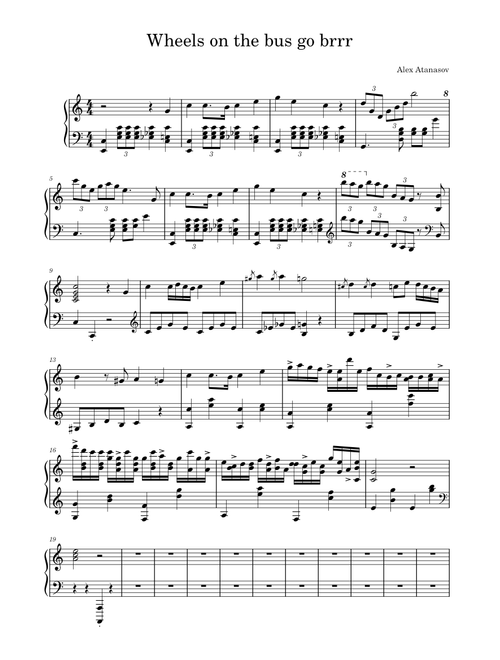 The Wheels On The Bus – Misc Traditional