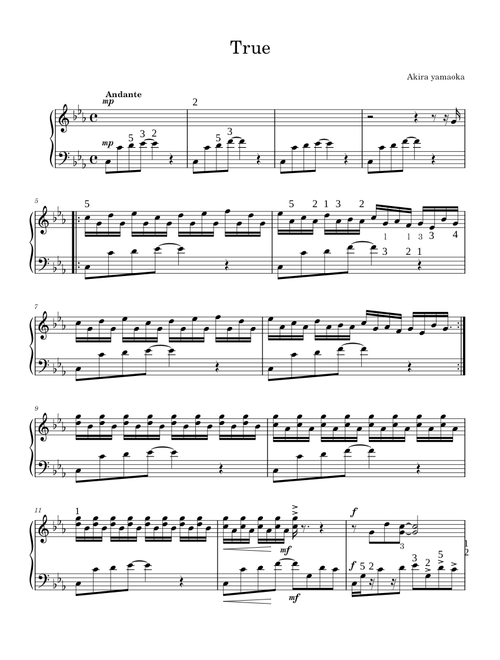 True-Sheet-Music-Silent-Hill-2-Akira-Yamaoka-SheetMusic-Free.com