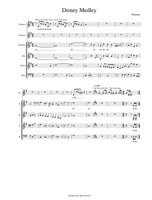 Disney Movie Medley