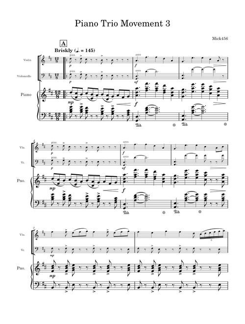 Piano Trio Movement 3