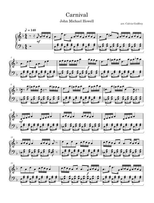 Carnival – John Michael Howell