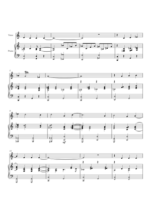 Let's Face The Music And Dance (Lead sheet with lyrics ) Sheet