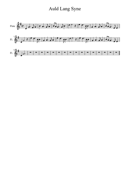 Auld Lang Syne