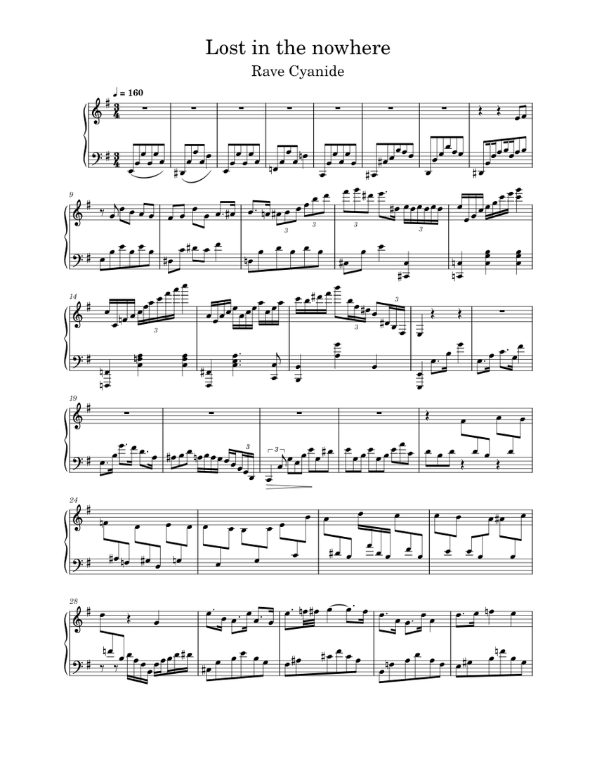 Lost in the Nowhere – Rave Cyanide & Lunatic Sounds Lost in the