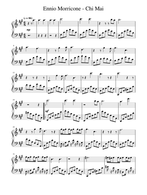Ennio Morricone - Chi Mai