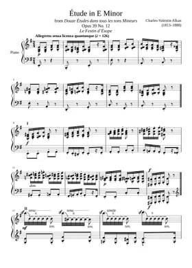 Free 12 Etudes In All The Minor Keys, Op.39 by Charles-Valentin Free 12 Etudes In All The Minor Keys, Op.39 by Charles-Valentin
