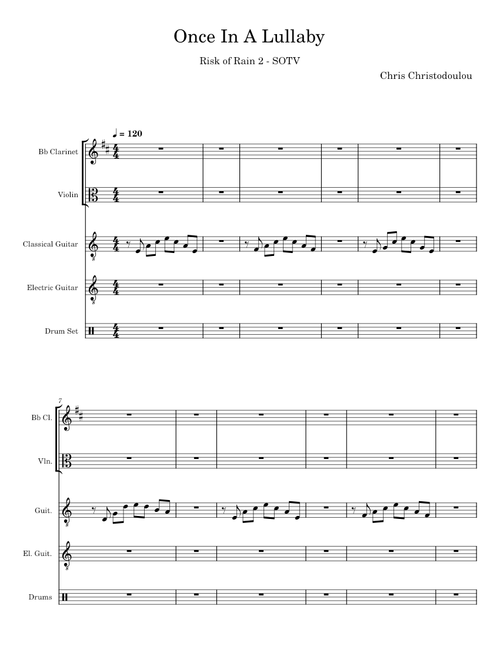 Once in a Lullaby - Chris Christodoulou