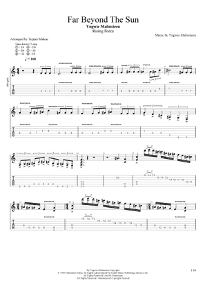 Rising force – Yngwie Malmsteen Sheet music for Piano (Solo