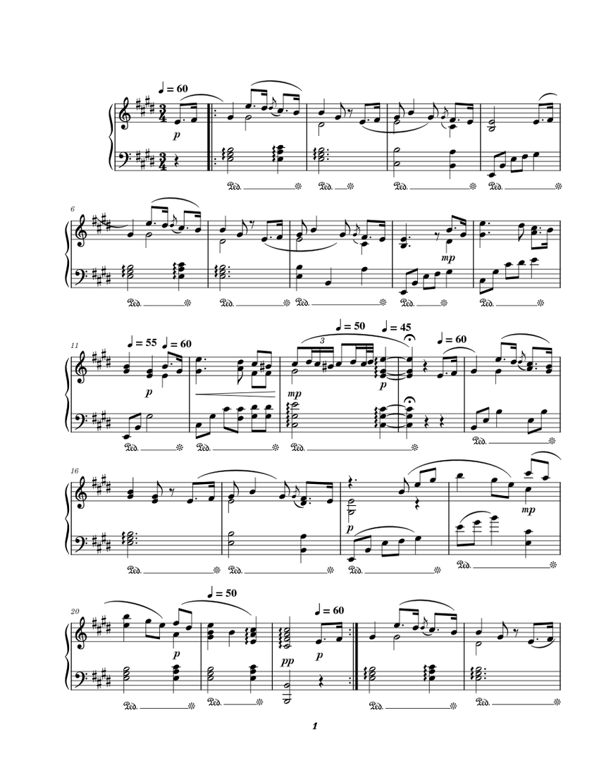 The Last Rose Of Summer Sheet music for Piano Solo Easy Musescore