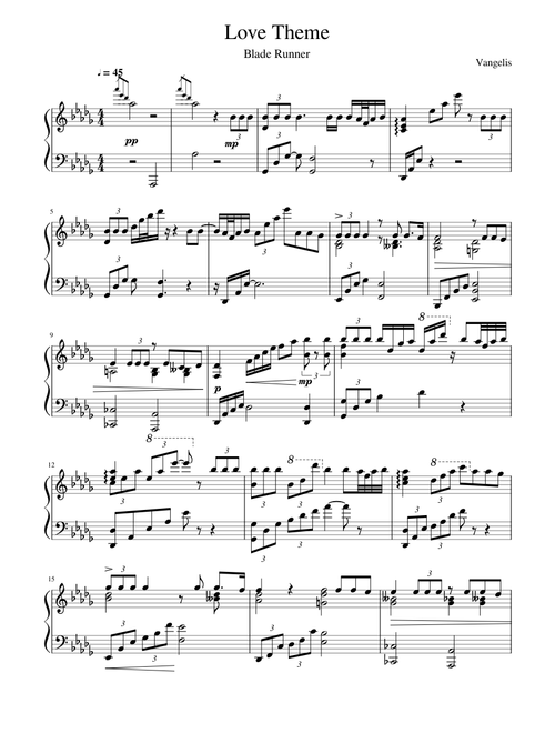 Blade Runner - Love Theme