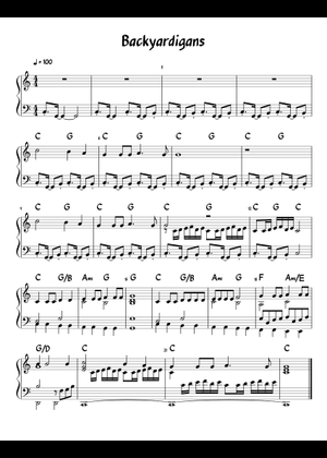 Backyardigans Sheet Music for Trombone, Flute, Clarinet in b-flat ...