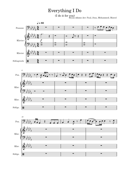 (Everything I Do) I Do It for You – Bryan Adams