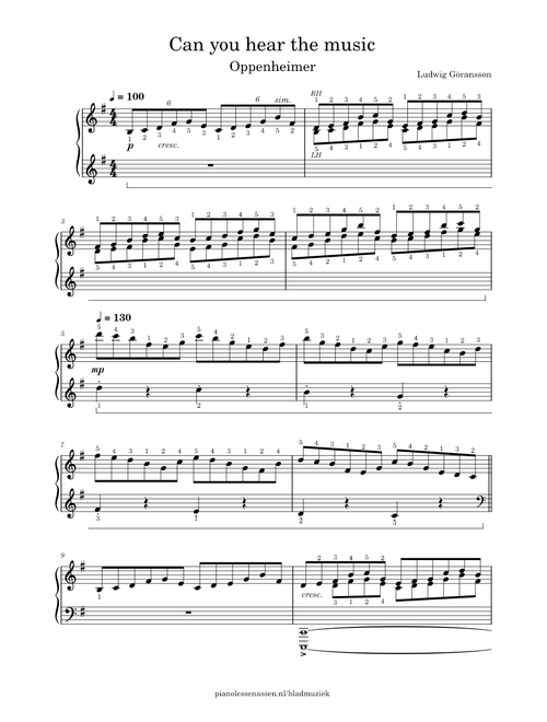 Can You Hear The Music – Ludwig Göransson (from Oppenheimer)