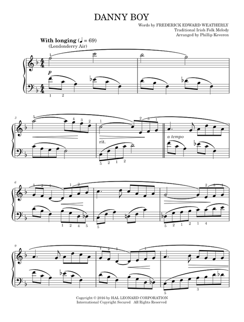 Danny boy (Easy Piano)