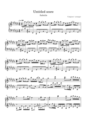 Free 松任谷由実 sheet music | Download PDF or print on Musescore.com