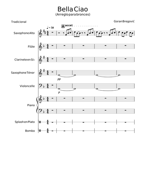 Bella ciao – Goran Bregovic